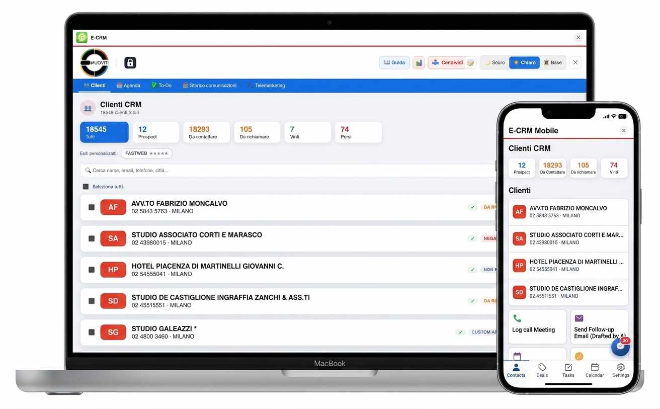 Gestione totale a portata di Click
